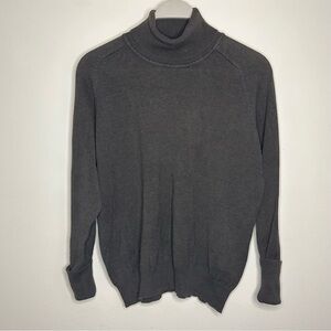 Talbots Gray Size L Turtleneck Sweater